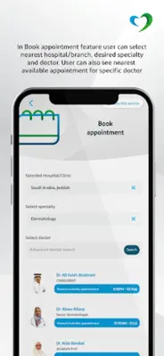 Saudi German Health android App screenshot 4